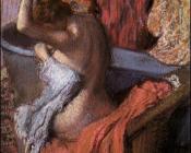 埃德加 德加 : Seated Bather Drying Herself